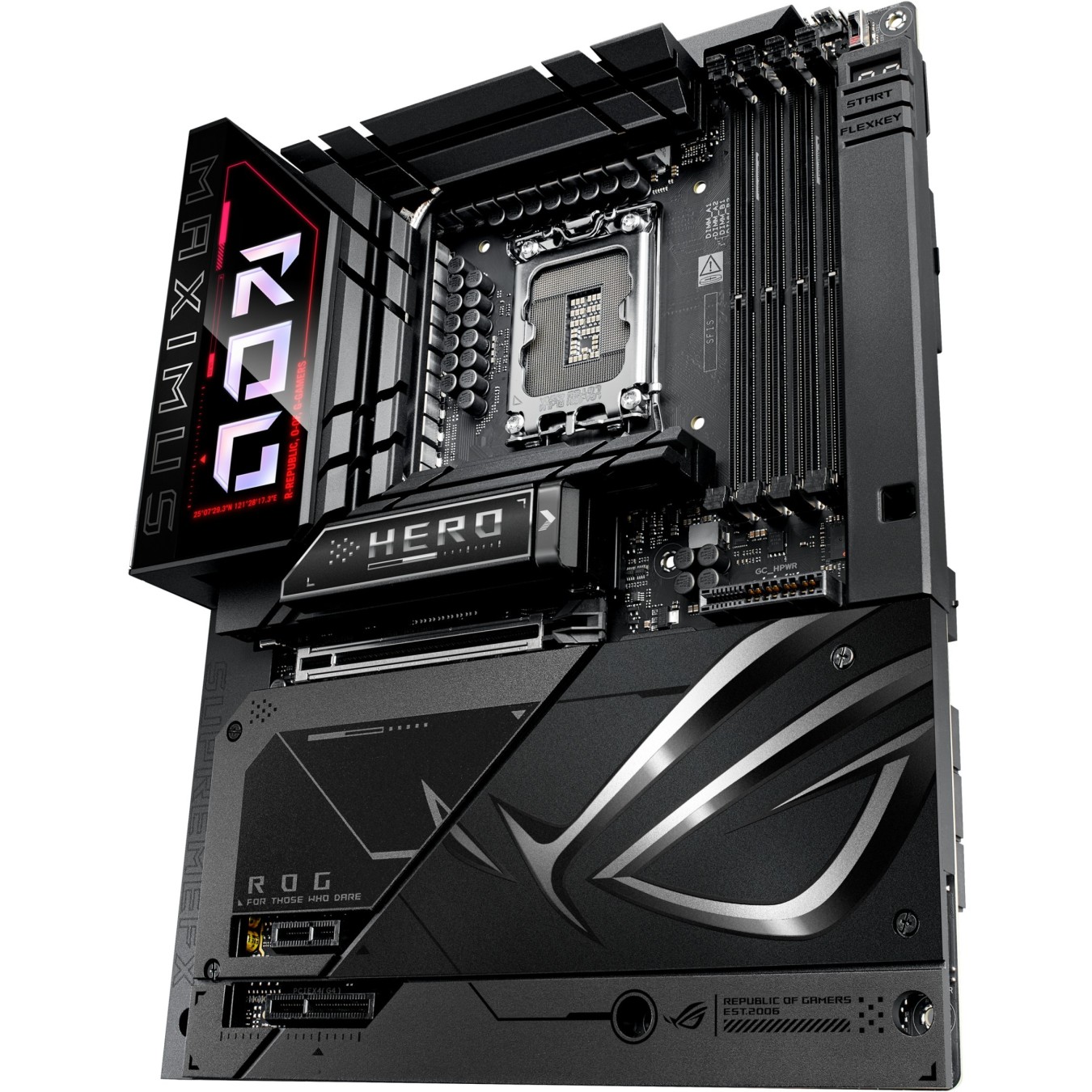 MB ASUS ROG MAXIMUS Z890 HERO BTF - ROG MAXIMUS Z890 HERO BTF - Black, DDR5, 256 GB total, 4 DIMM, ATX