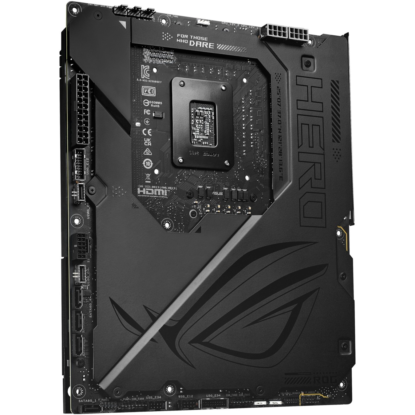 MB ASUS ROG MAXIMUS Z890 HERO BTF - ROG MAXIMUS Z890 HERO BTF - Black, DDR5, 256 GB total, 4 DIMM, ATX