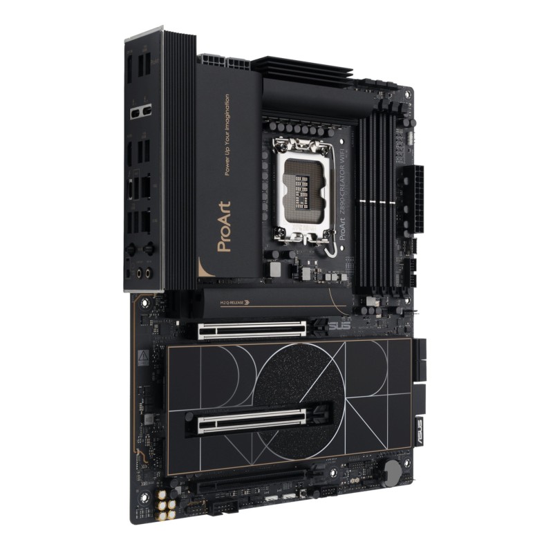 Buy ASUS ProArt Z890-CREATOR WIFI - LGA1851 ATX Motherboard - Black/Gold, Thunde... in Cyprus, Nicosia, Limassol, Larnaka, Pafos