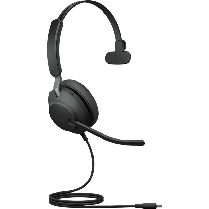 Buy Jabra Evolve2 40 SE USB-C UC Mono Ext. Cord - Evolve2 40 SE - Black in Cyprus, Nicosia, Limassol, Larnaka, Pafos