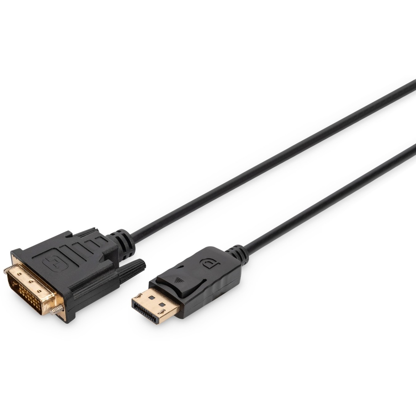 DIGITUS DisplayPort to DVI-D Cable - 8K, 3 m Bulk - Black — Buy in Cyprus with Fast Delivery
