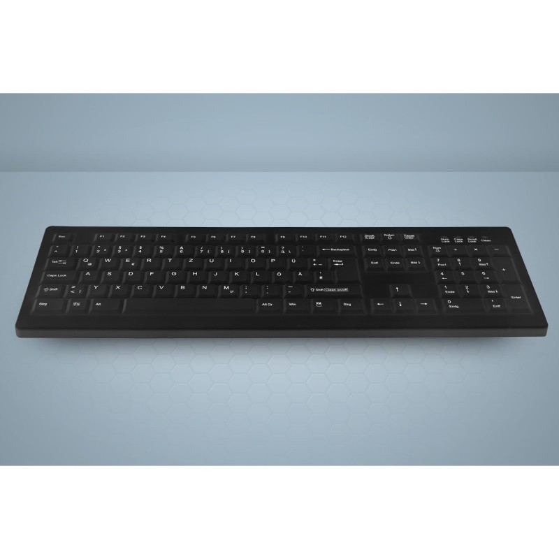 Buy Hygiene Desktop Keyboard Fully - AK-C8100 - Black, 105-key, Scissor Switch, ... in Cyprus, Nicosia, Limassol, Larnaka, Pafos