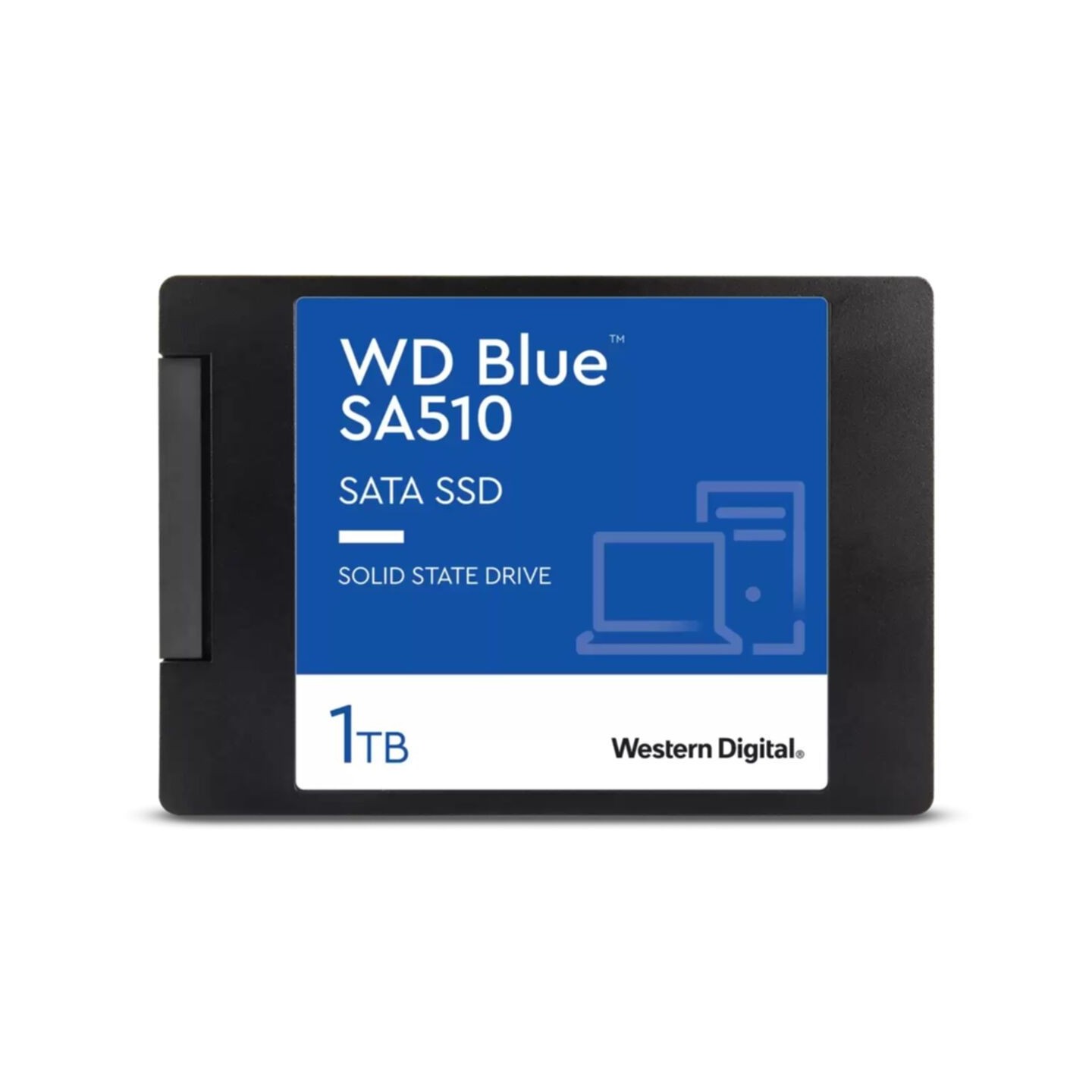 WD Blue SA510 SSD - WDS100T3B0A - 1TB SATA III 2.5in (7mm) Internal SSD, 560/520 MB/s (Boxed)