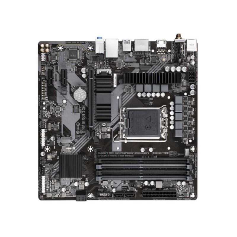 Buy GIGABYTE GA-B760M DS3H AX DDR4 - LGA1700 Micro-ATX Motherboard, Intel B760, ... in Cyprus, Nicosia, Limassol, Larnaka, Pafos