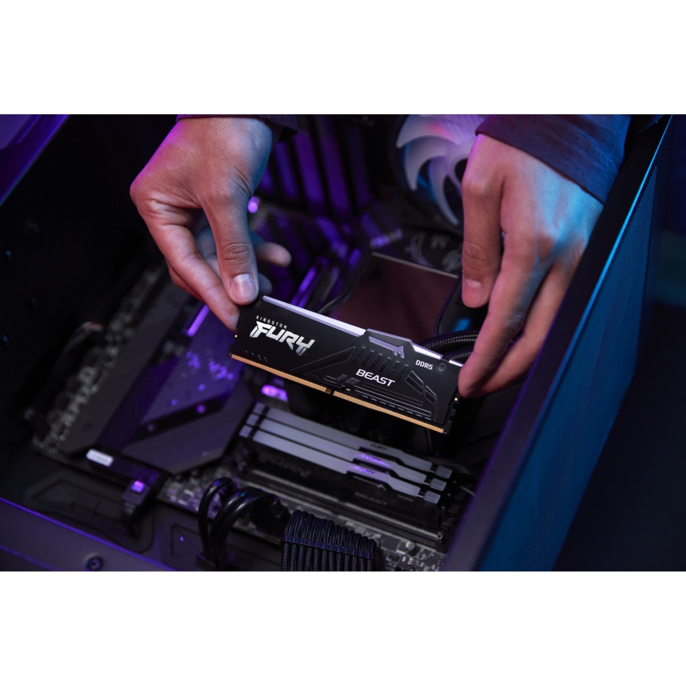 Kingston 32GB 5200MHz DDR5 CL40 DIMM FURY Beast RGB — Buy in Cyprus with Fast Delivery