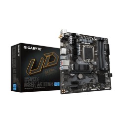 GIGABYTE B760M DS3H AX DDR4 - LGA1700 Micro-ATX Motherboard, Intel B760, 4x DDR4 (128GB Max), Wi-Fi 6E, 2.5GbE, USB-C