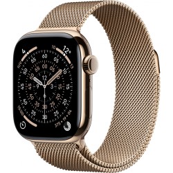 Buy Apple Watch - S11 - Titan Gold Cellular 42mm (Milanaise Armband gold) in Cyprus, Nicosia, Limassol, Larnaka, Pafos