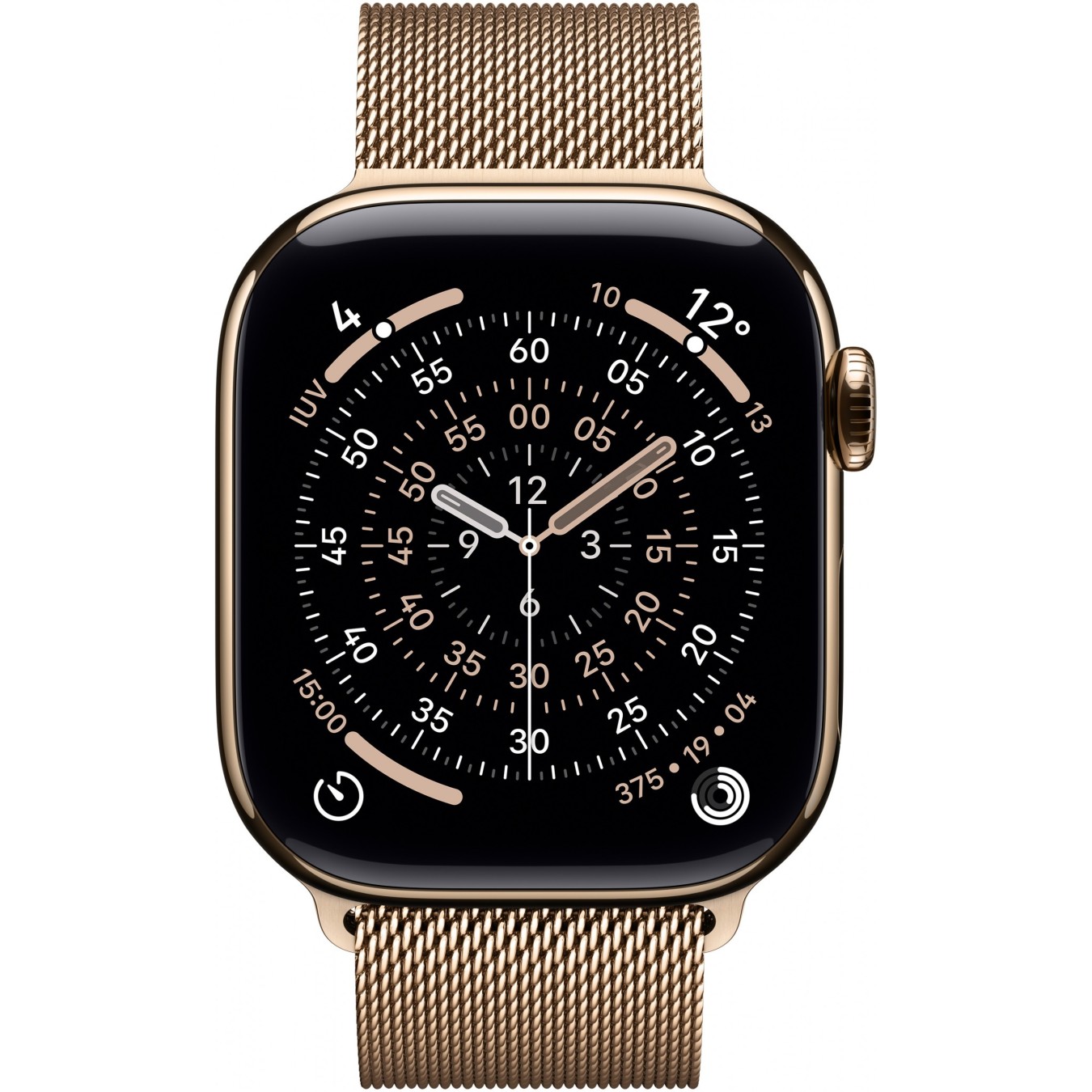 Apple Watch - S11 - Titan Gold Cellular 42mm (Milanaise Armband gold) — Buy in Cyprus with Fast Delivery