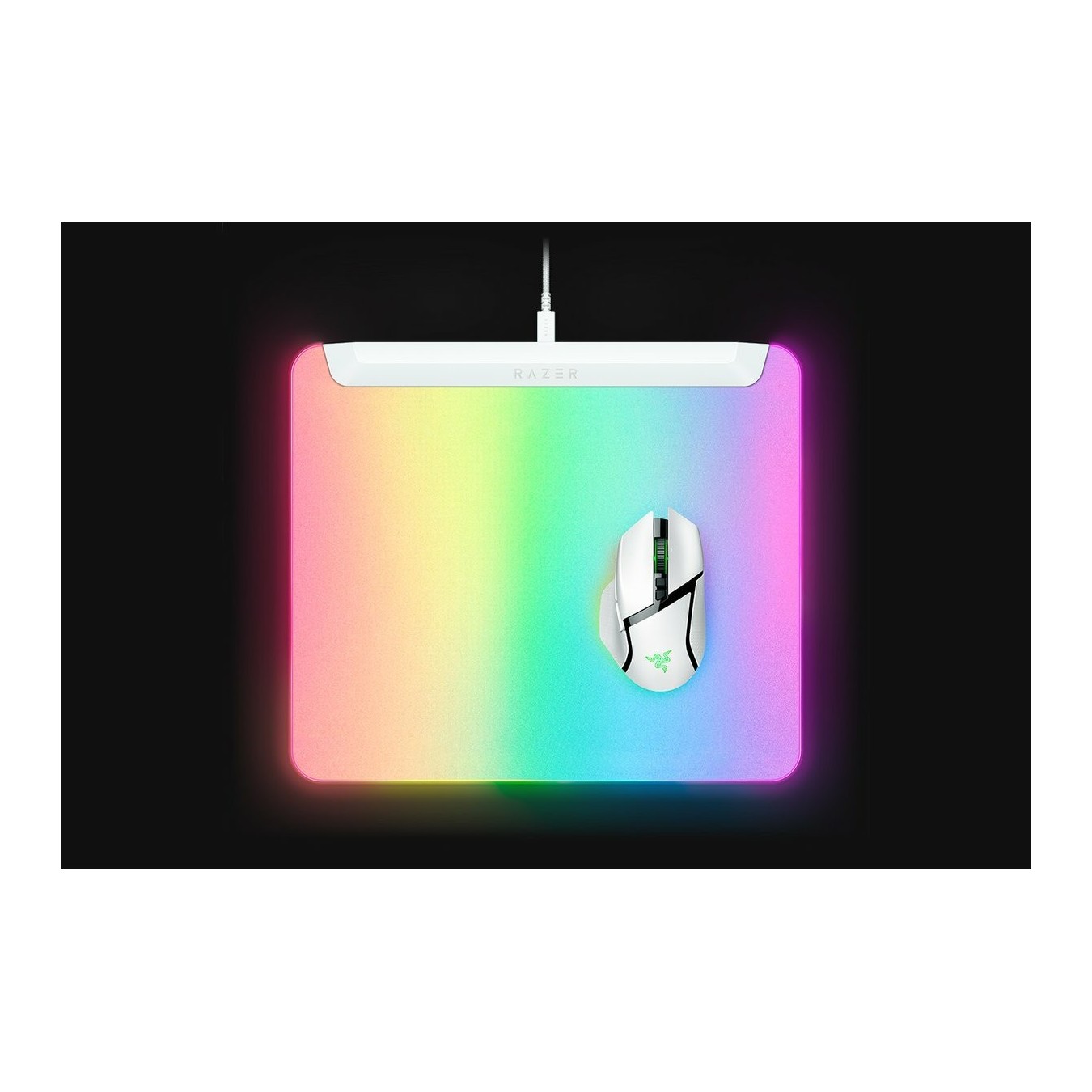 Firefly V2 Pro white - V2 Pro - White, USB powered, RGB backlit, 360x278x4.6 mm — Buy in Cyprus with Fast Delivery