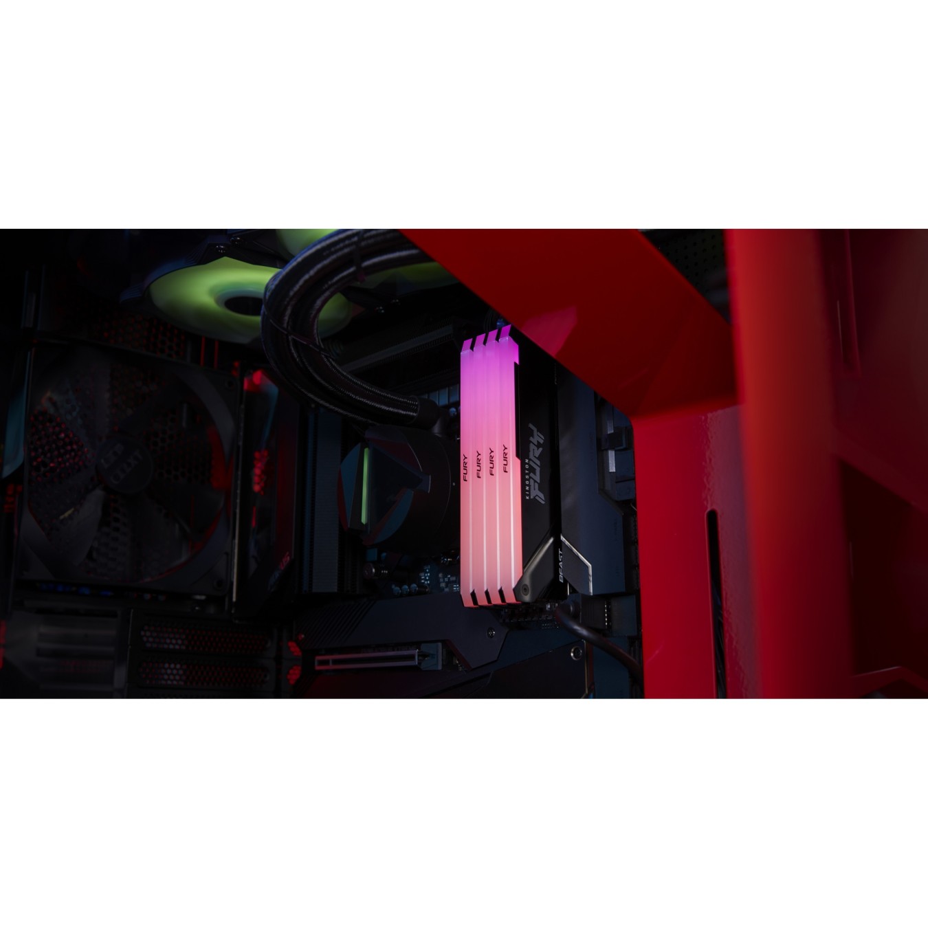 Kingston 16GB DDR4-3200 CL16 DIMM FURY Beast RGB - Characteristics (DDR4-3200, CL16, 16GB, RGB)