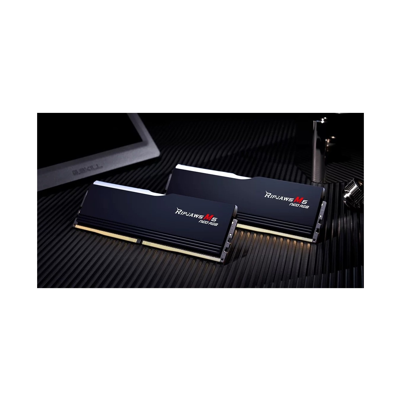 64 GB G.Skill DIMM 6000 (2x32 GB) Dual-Kit - F5-6000J3238G32GX2-RM5NRK - schwarz., Ripjaws M5 Neo, AMD EXPO, DDR5-6000