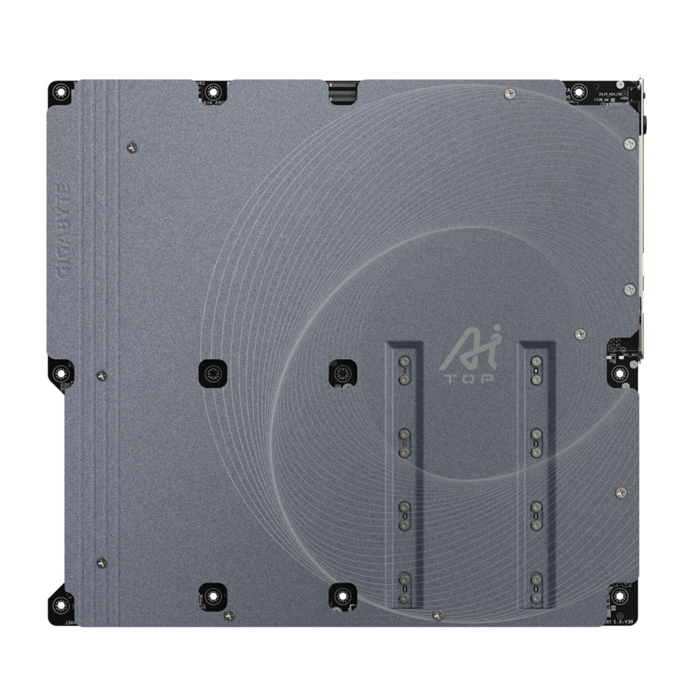 GIGABYTE TRX50 AI TOP - sTR5 E-ATX Motherboard, DDR5, 8x DIMM (up to 2TB), 4x M.2, Wi-Fi 7, 10GbE