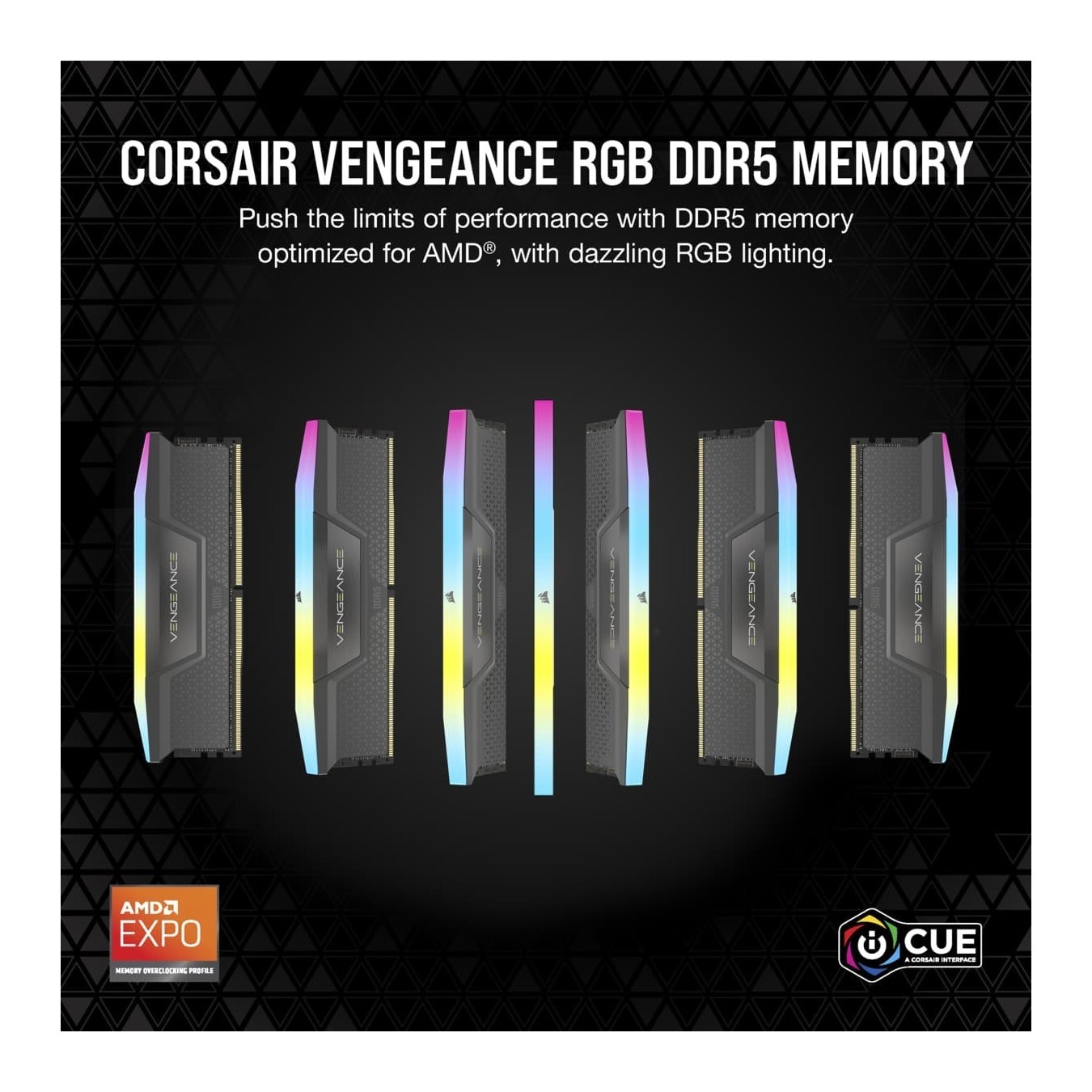 CORSAIR VENGEANCE RGB B DDR5 64GB (2x32GB) PC5200 CL40 — Buy in Cyprus with Fast Delivery
