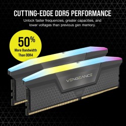 Buy CORSAIR VENGEANCE RGB B DDR5 64GB (2x32GB) PC5200 CL40 in Cyprus, Nicosia, Limassol, Larnaka, Pafos