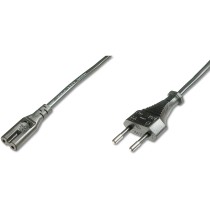 DIGITUS European C7 Power Cord - Black - 1.8 m — Buy in Cyprus with Fast Delivery