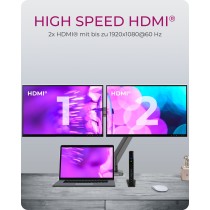 ICY BOX IB-DK2251AC 11-in-1 Docking Station – 6x USB, Dual HDMI | Armenius Store