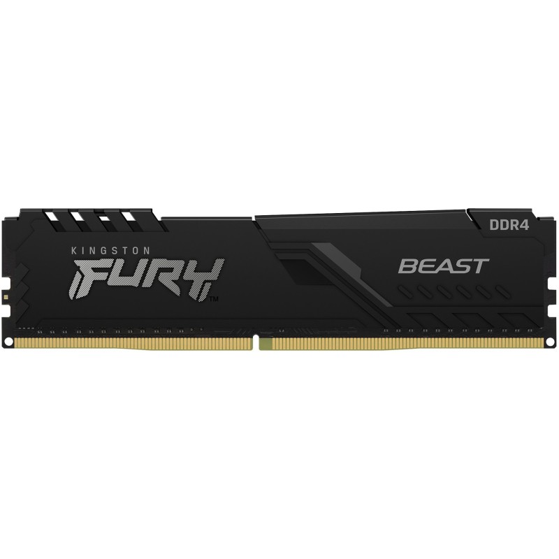 Buy KINGSTON 16GB 3600MHz DDR4 CL18 DIMM Fury Beast Black - (Black, 16GB, 3600MH... in Cyprus, Nicosia, Limassol, Larnaka, Pafos