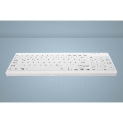 Buy CHERRY AKTIVE KEY Hygiene Compact Ultraflat Keyboard with Nu - AK-C7012 - Wh... in Cyprus, Nicosia, Limassol, Larnaka, Pafos