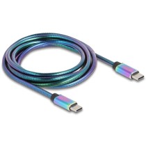 DeLOCK USB-C 2.0 Cable - USB-C to USB-C PD 3.0, 60W, 2m - Multicolour — Buy in Cyprus with Fast Delivery