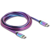 DeLOCK USB-C 2.0 Cable - USB-C to USB-C PD 3.0, 60W, 2m - Multicolour — Buy in Cyprus with Fast Delivery