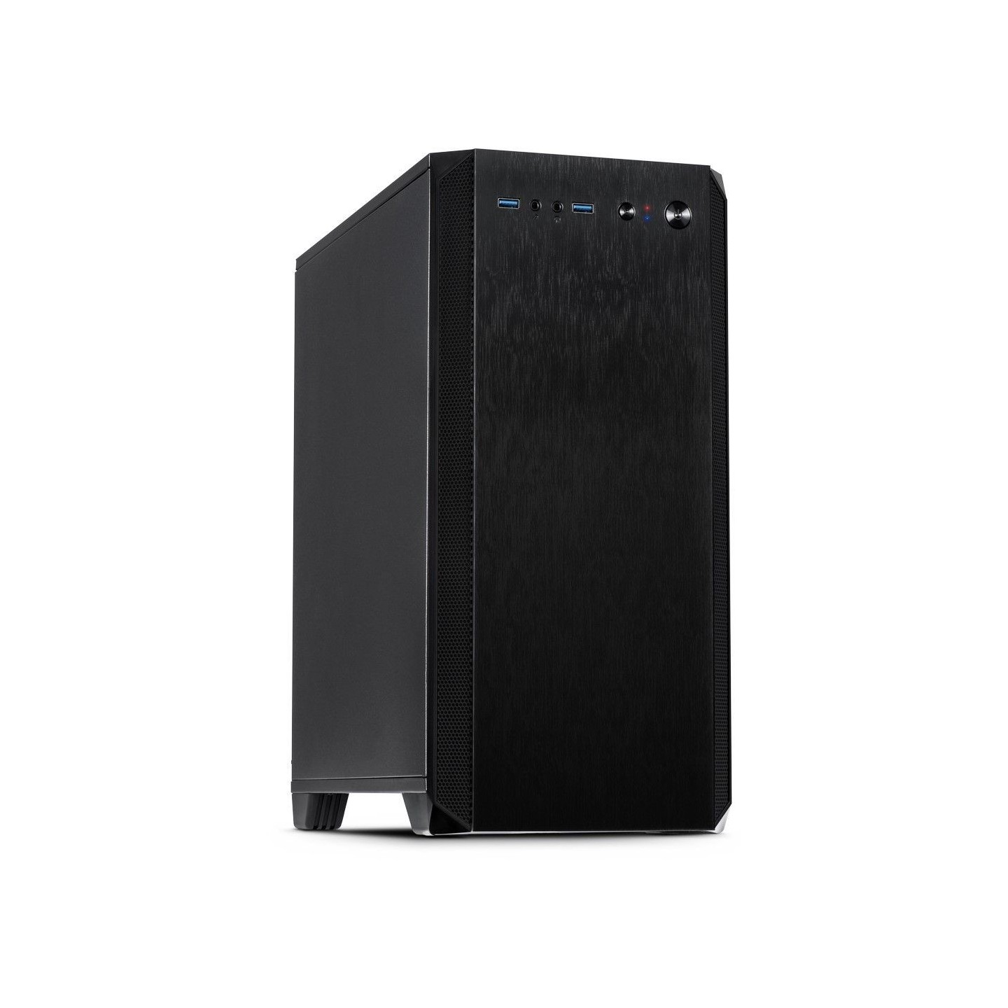 Inter-Tech H-606 - Sound-Damped Micro-ATX Mini Tower PC Case (Retail Boxed) — Buy in Cyprus with Fast Delivery