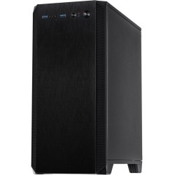 Inter-Tech H-606 - Sound-Damped Micro-ATX Mini Tower PC Case (Retail Boxed) — Buy in Cyprus with Fast Delivery