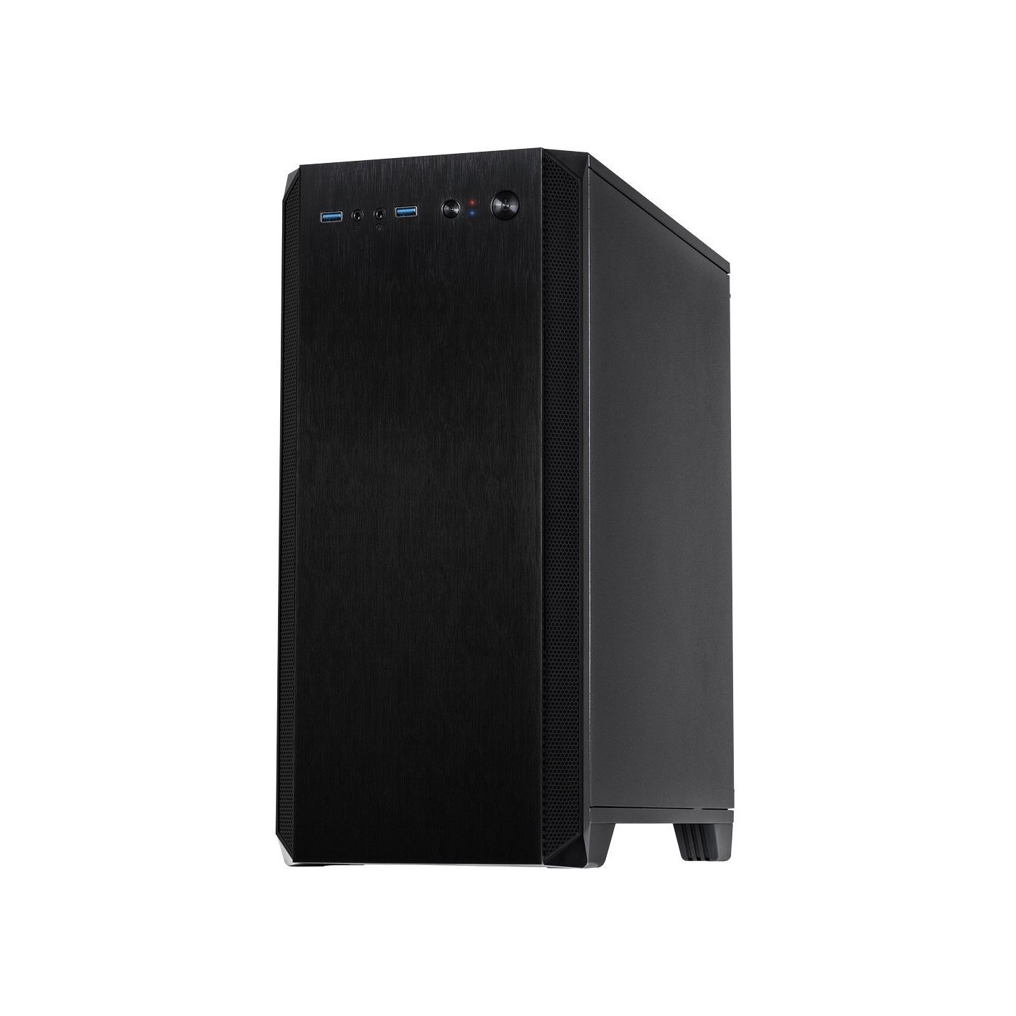 Inter-Tech H-606 - Sound-Damped Micro-ATX Mini Tower PC Case (Retail Boxed) — Buy in Cyprus with Fast Delivery