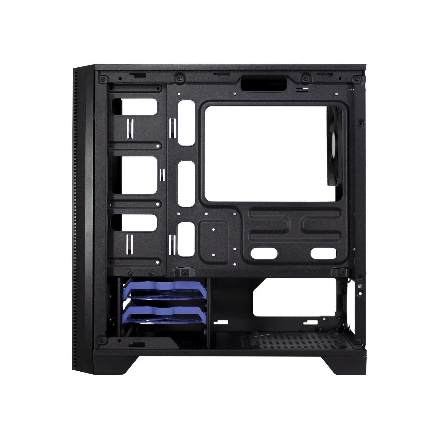 Inter-Tech H-606 - Sound-Damped Micro-ATX Mini Tower PC Case (Retail Boxed) — Buy in Cyprus with Fast Delivery