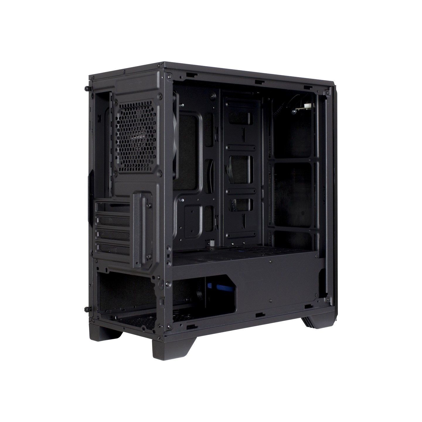 Inter-Tech H-606 - Sound-Damped Micro-ATX Mini Tower PC Case (Retail Boxed) — Buy in Cyprus with Fast Delivery