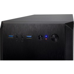 Inter-Tech H-606 - Sound-Damped Micro-ATX Mini Tower PC Case (Retail Boxed) — Buy in Cyprus with Fast Delivery