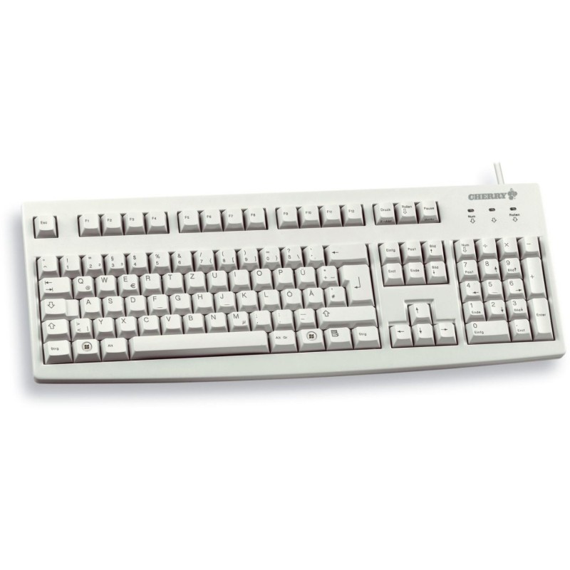 Buy Cherry G83-6105 - LUNRD-0 - Grey, QWERTY Russian Kyril, USB, Wired in Cyprus, Nicosia, Limassol, Larnaka, Pafos