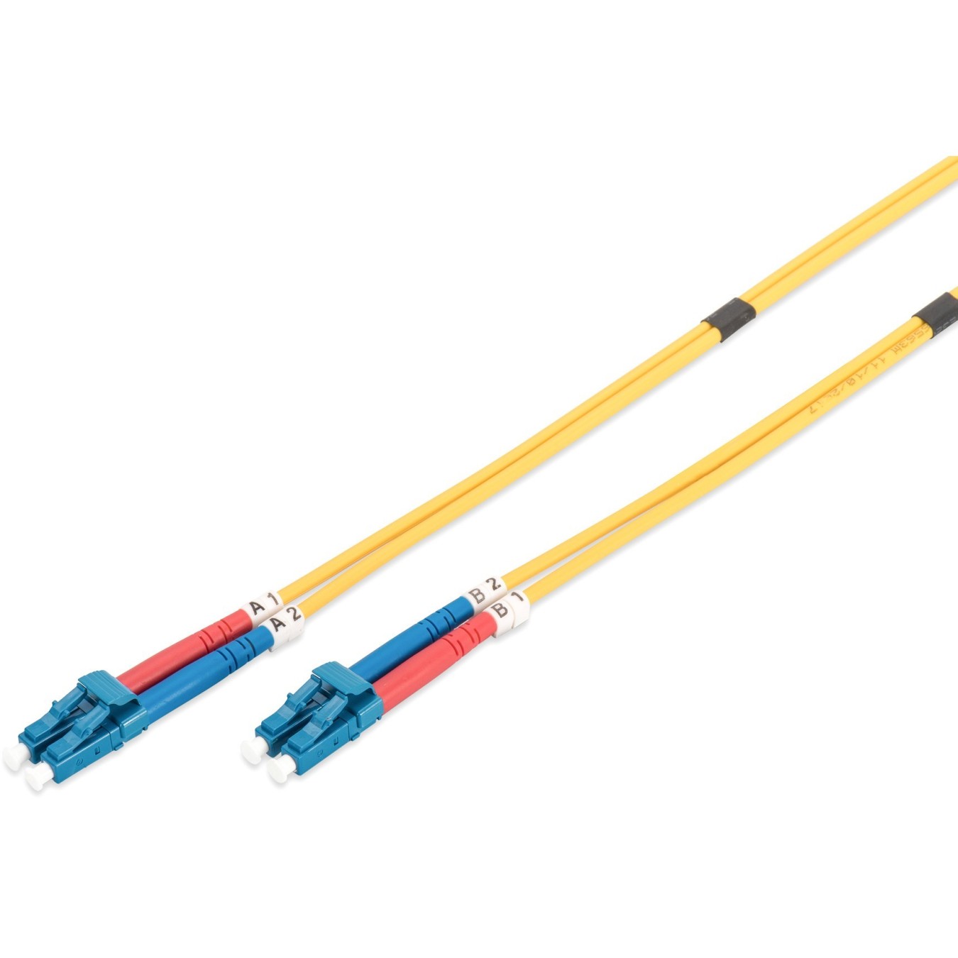 DIGITUS LWL Patchkabel LC to LC 5.00m Singlemode OS2 - Yellow — Buy in Cyprus with Fast Delivery