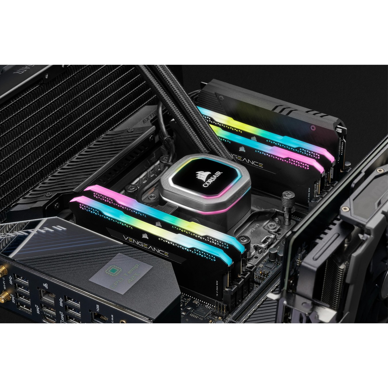 32GB PC3200 CL16 Corsair Vengeance RGB KIT (2x16GB) Retail - DDR4-3200 CL16 RGB — Buy in Cyprus with Fast Delivery