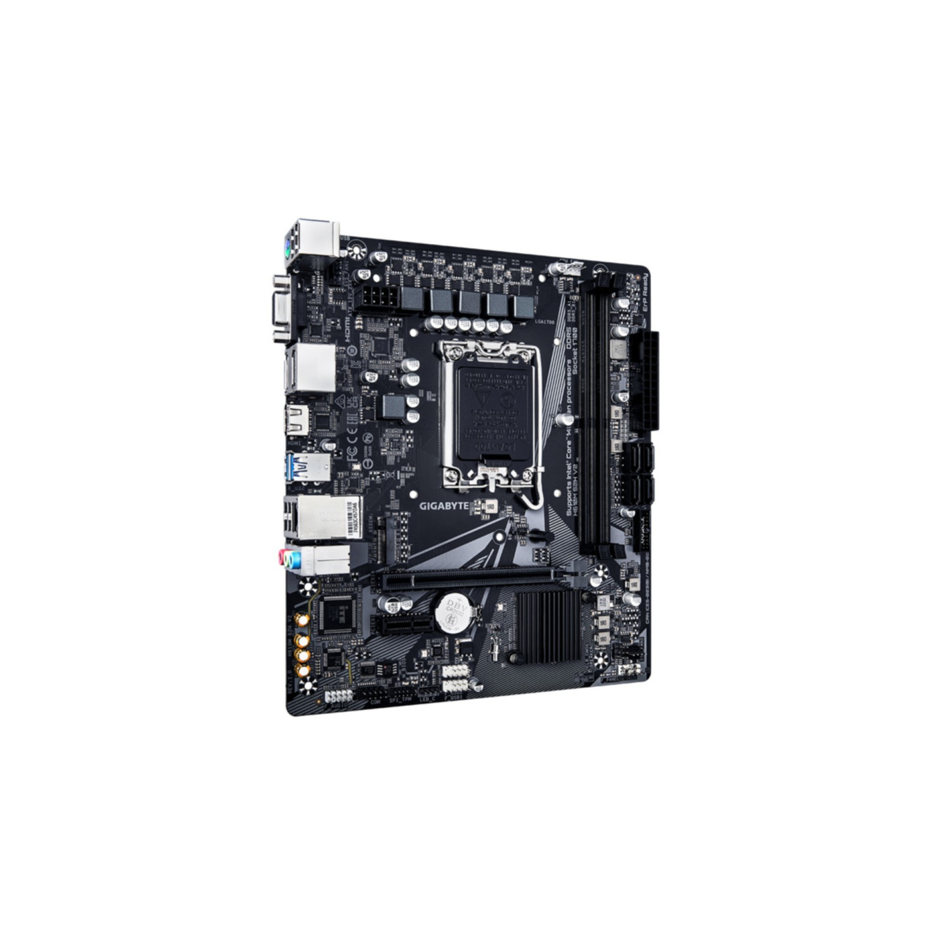 GIGABYTE GA-H610M S2H V2 - LGA1700 Micro-ATX Motherboard, Intel H610, DDR5, Up to 96GB — Buy in Cyprus with Fast Delivery