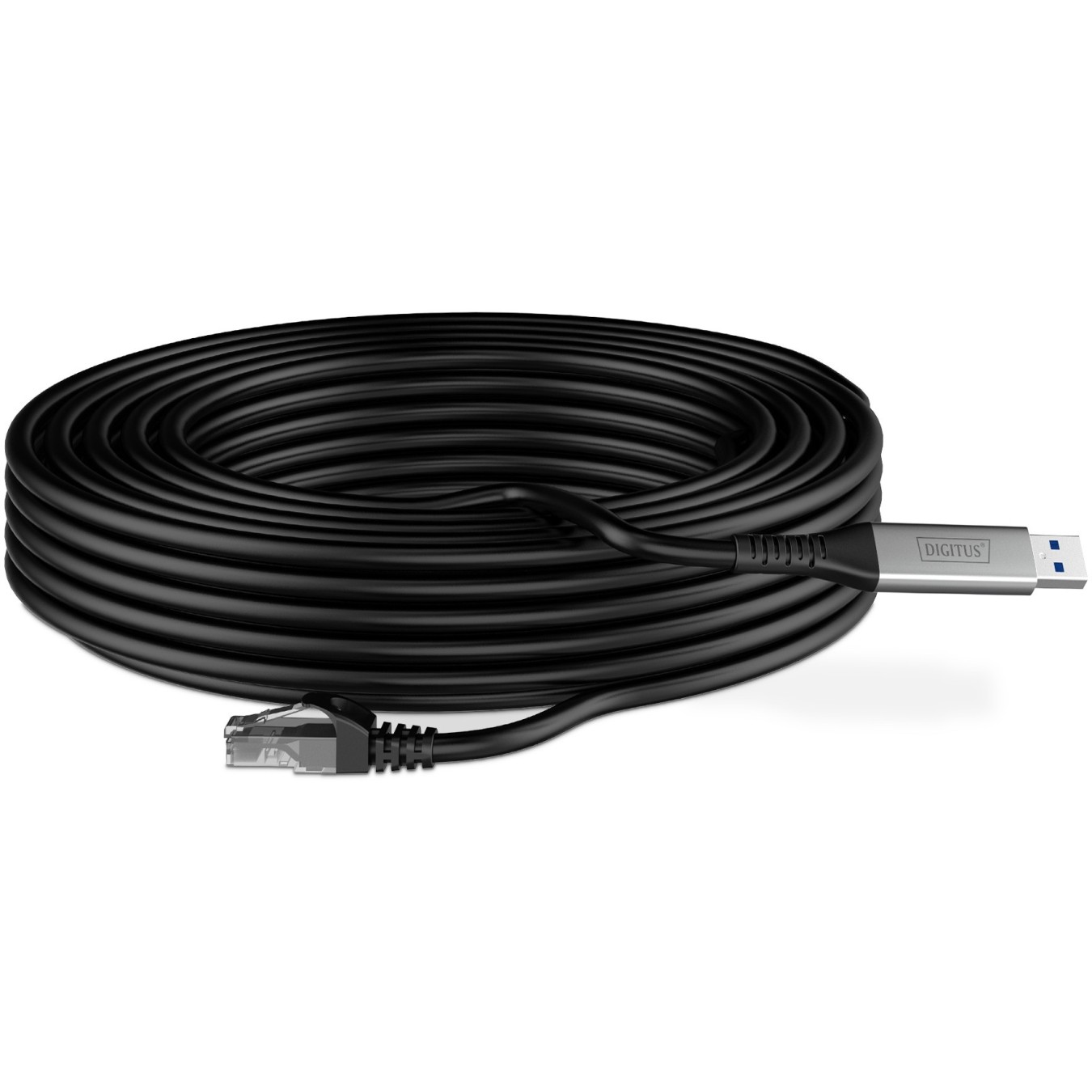 DIGITUS USB 3.2.RJ45 Ethernet Kabel 1Gbit s 15 m - Characteristics (1Gbit s, 15 m) — Buy in Cyprus with Fast Delivery