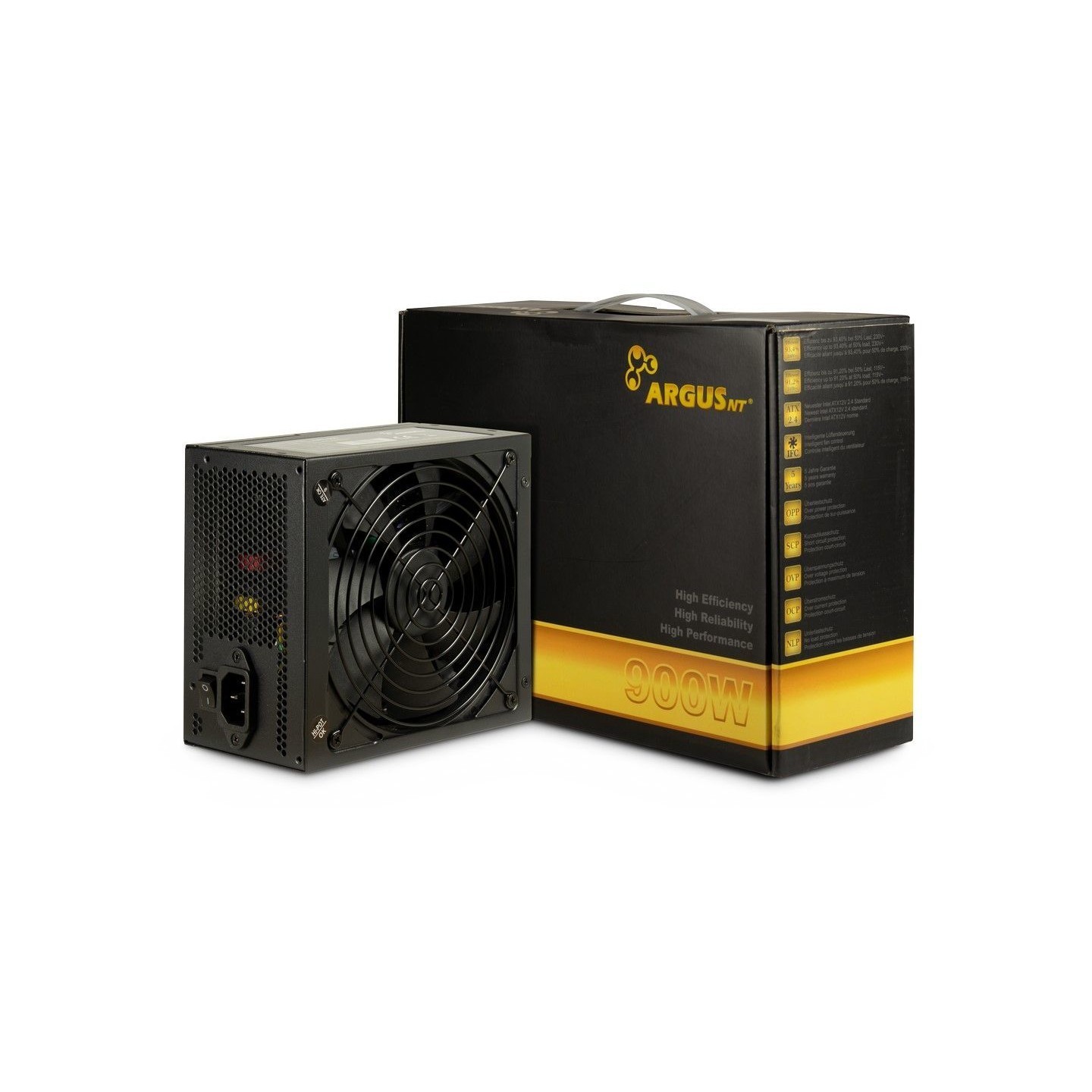 Inter-Tech Argus GPS-900 900W 80+ Gold ATX PSU - GPS-900 (Boxed) — Buy in Cyprus with Fast Delivery