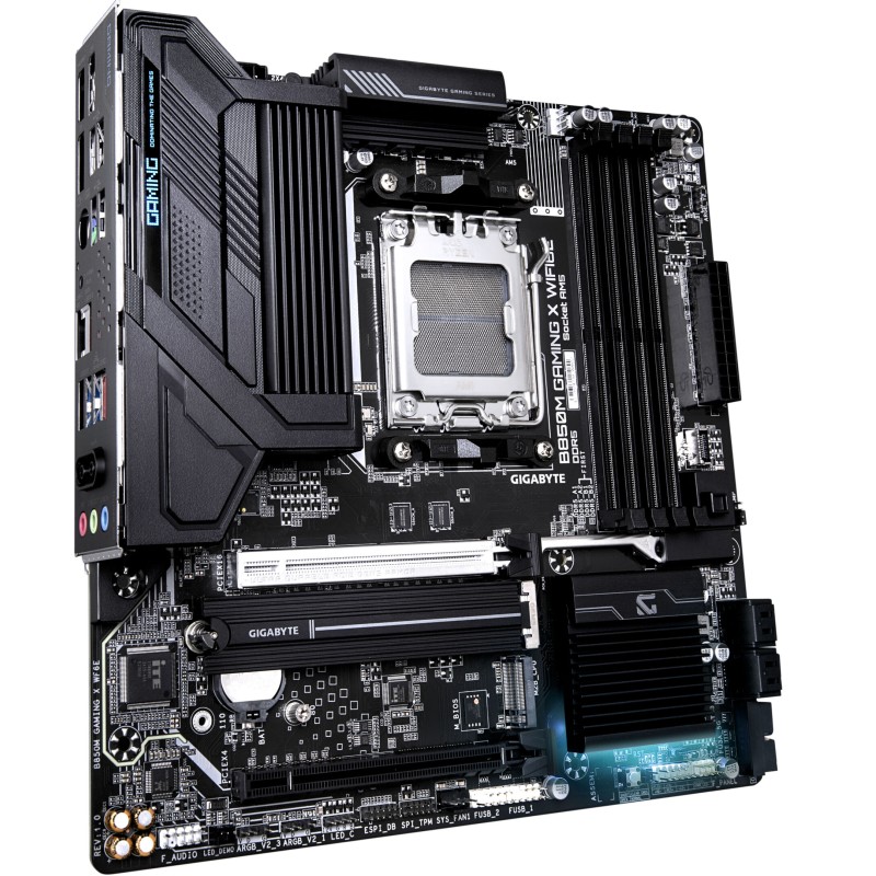Buy Gigabyte GA-B850M GAMING X WF6E - AM5 Micro-ATX Motherboard, DDR5, 4x DIMM 2... in Cyprus, Nicosia, Limassol, Larnaka, Pafos