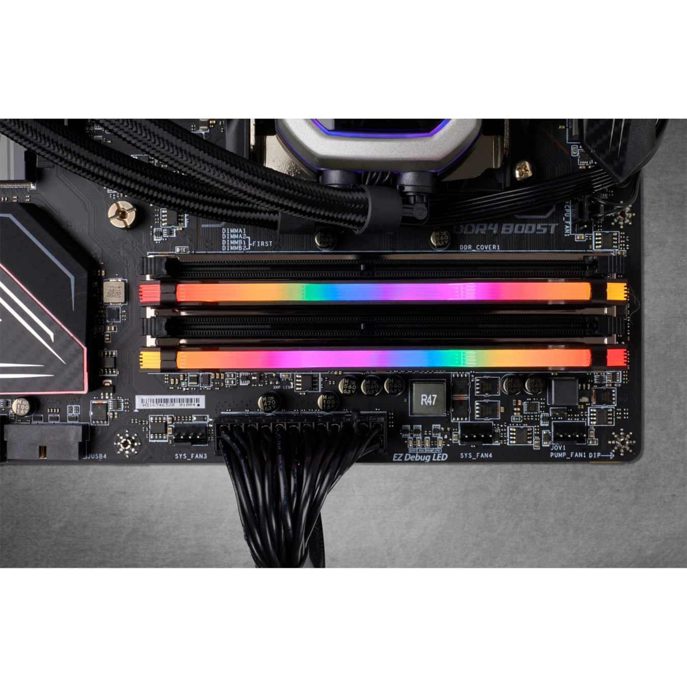 Corsair Vengeance DDR4 3200MHz 16GB (2x8GB) Black - 288-pin DIMM - CL16 - XMP 2.0 - Heatsink - Backlight
