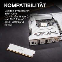 Crucial 32GB PC 6000 KIT (2x16GB) Pro Overclocking - DDR5 6000MHz, 2x16GB, 288-pin DIMM, Heatsink