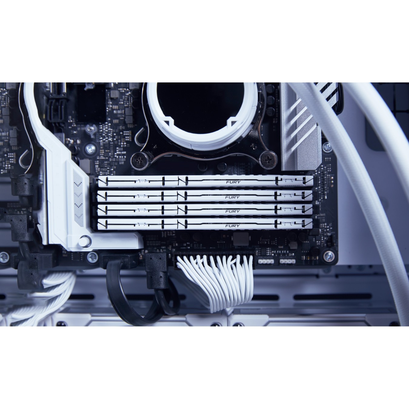 Kingston 64GB DDR5-6000 CL30 DIMM Kit of 2 - FURY Beast White EXPO — Buy in Cyprus with Fast Delivery