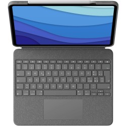 Buy Logitech Combo Touch - 5.G - Oxford Grey, iPad Pro 12.9in Keyboard Case with... in Cyprus, Nicosia, Limassol, Larnaka, Pafos