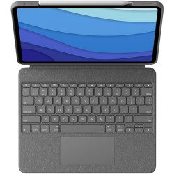 Buy Logitech Combo Touch - 5.G - Oxford Grey, iPad Pro 12.9in Keyboard Case with... in Cyprus, Nicosia, Limassol, Larnaka, Pafos