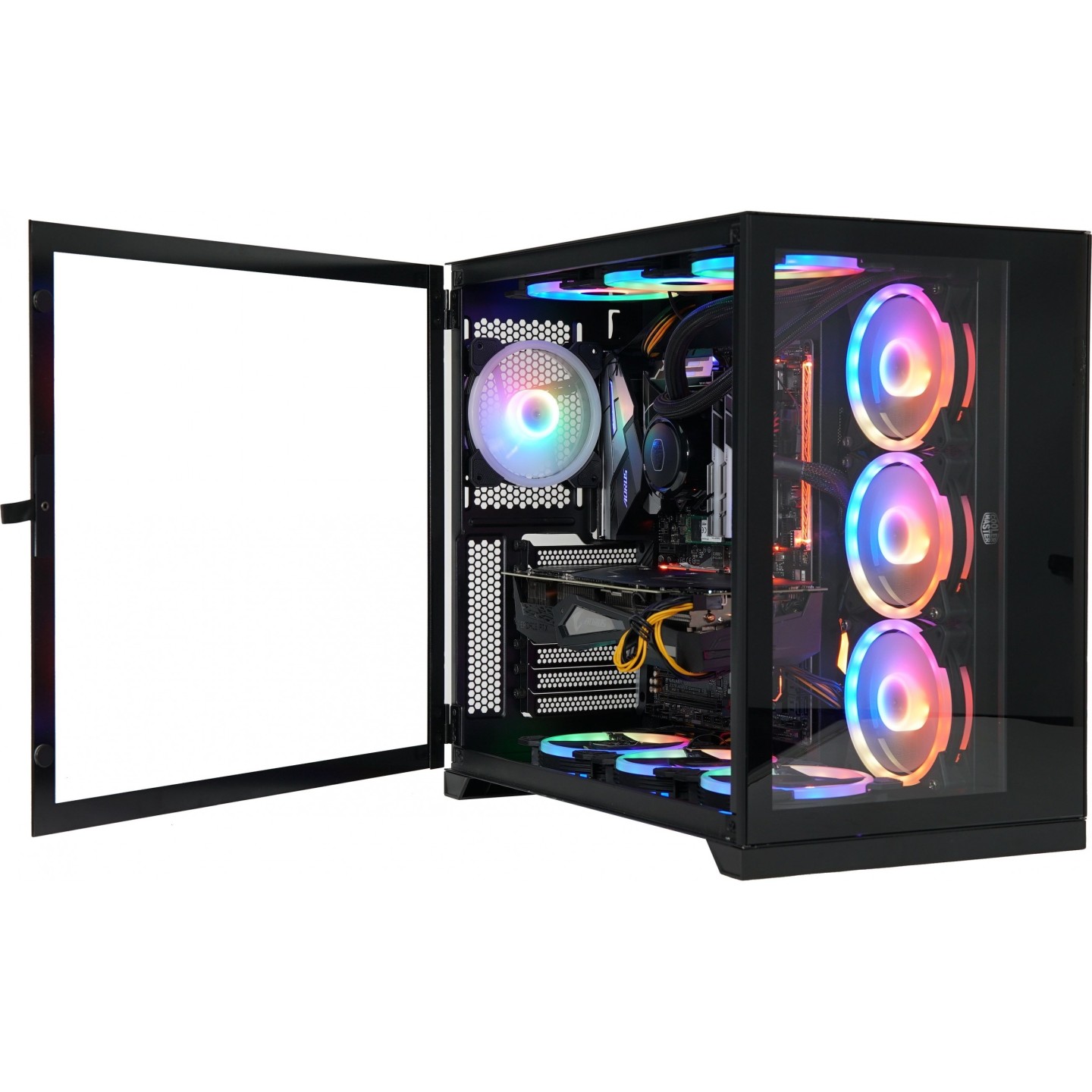 Inter-Tech C-703 Vision - 88881364 - Midi Tower Case (No PSU) — Buy in Cyprus with Fast Delivery