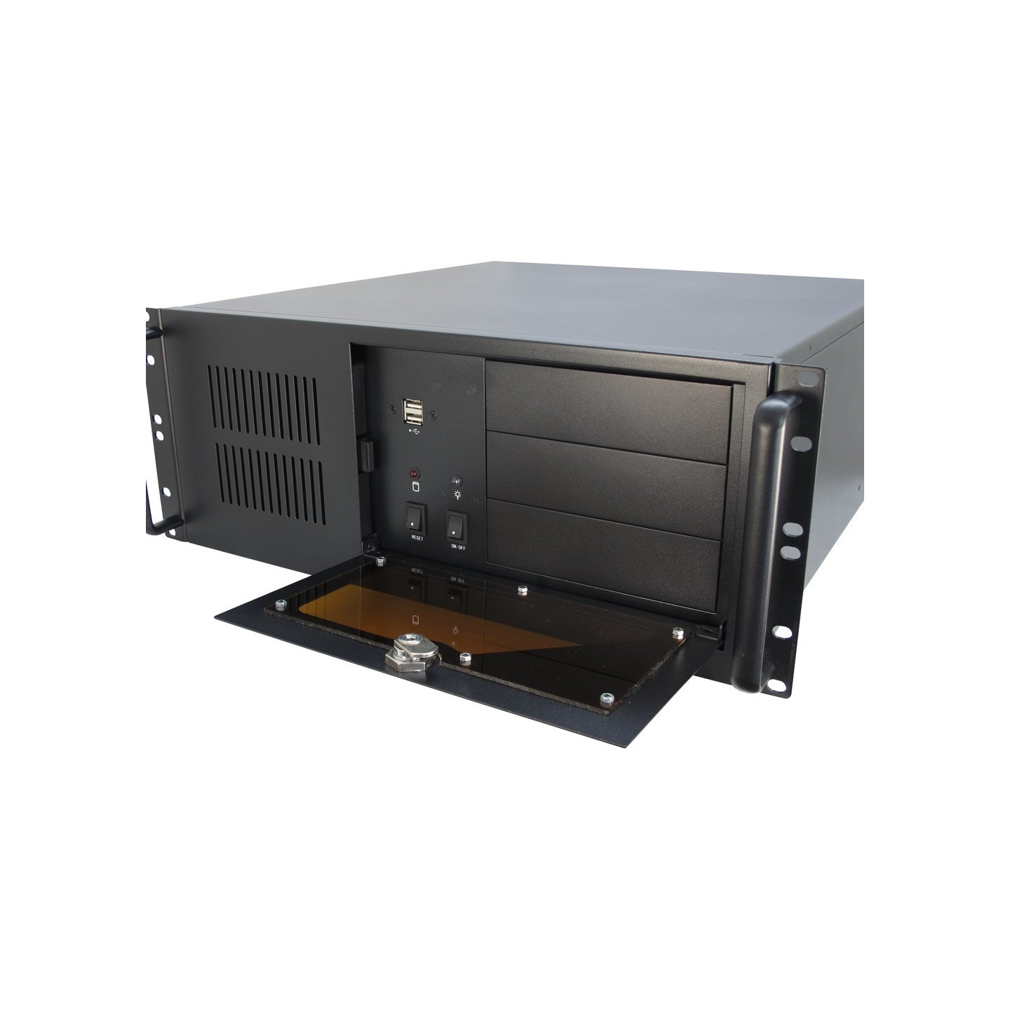 Inter-Tech 4U-IPC 4088-S Black Rackmount Server Case (Boxed) — Buy in Cyprus with Fast Delivery