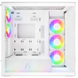 Buy Arctic Xtender (White) Transparent window - Mid Tower PC Case with GPU Verti... in Cyprus, Nicosia, Limassol, Larnaka, Pafos