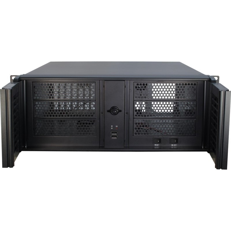 Buy 4HE Inter-Tech 4U-IPC 4098-S - 4098-S - Black rack server case, 4U, Steel, s... in Cyprus, Nicosia, Limassol, Larnaka, Pafos