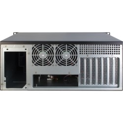 Inter-Tech IPC 4U-4098-S 4U Rackmount Server Case - Black Steel ATX/Micro-ATX/Mini-ITX — Buy in Cyprus with Fast Delivery