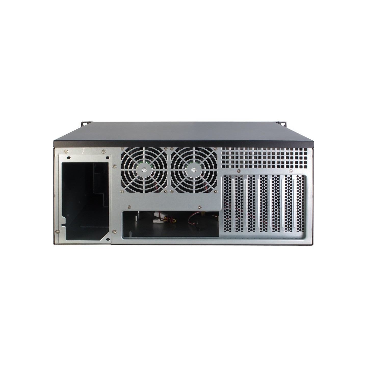 Inter-Tech IPC 4U-4098-S 4U Rackmount Server Case - Black Steel ATX/Micro-ATX/Mini-ITX — Buy in Cyprus with Fast Delivery