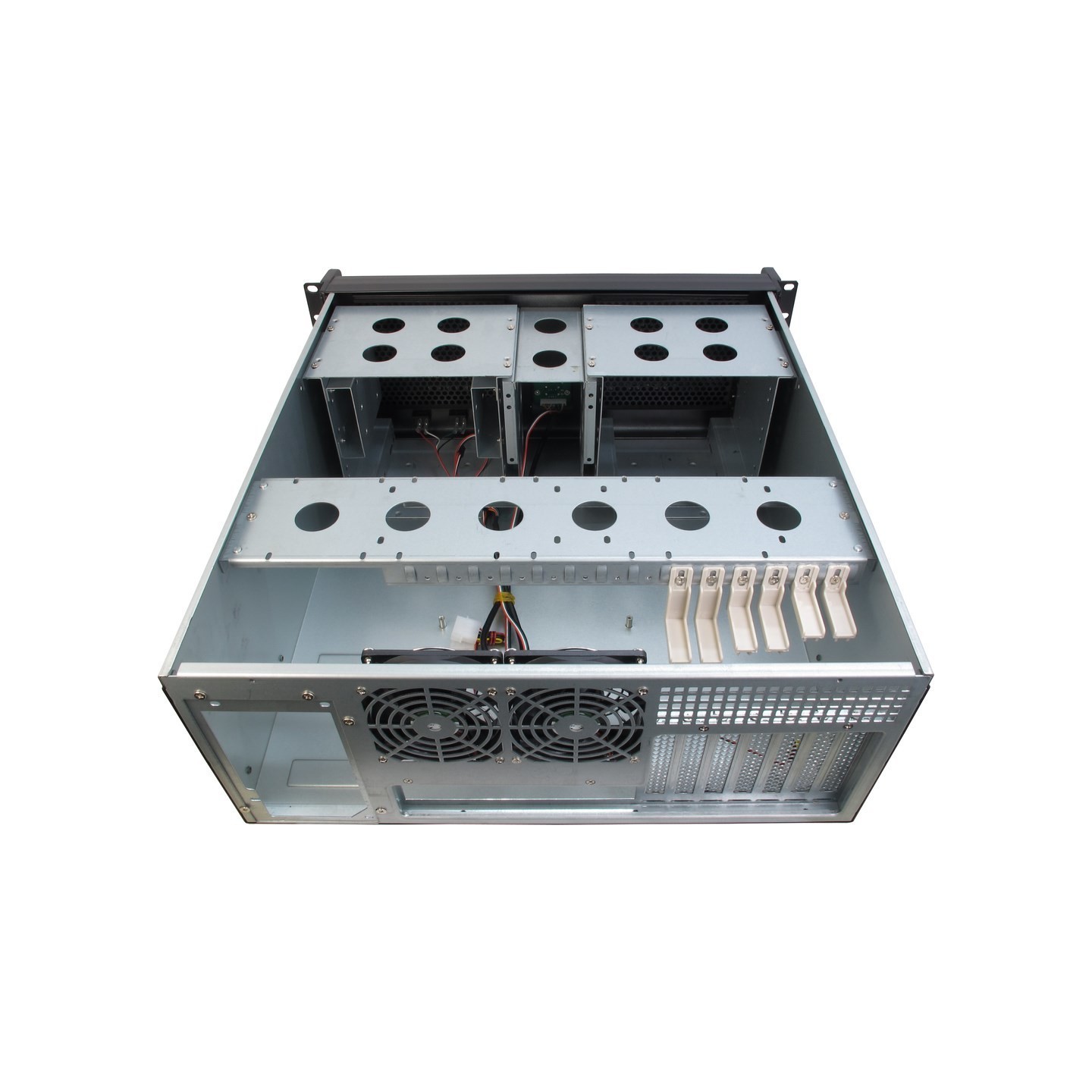 Inter-Tech IPC 4U-4098-S 4U Rackmount Server Case - Black Steel ATX/Micro-ATX/Mini-ITX — Buy in Cyprus with Fast Delivery