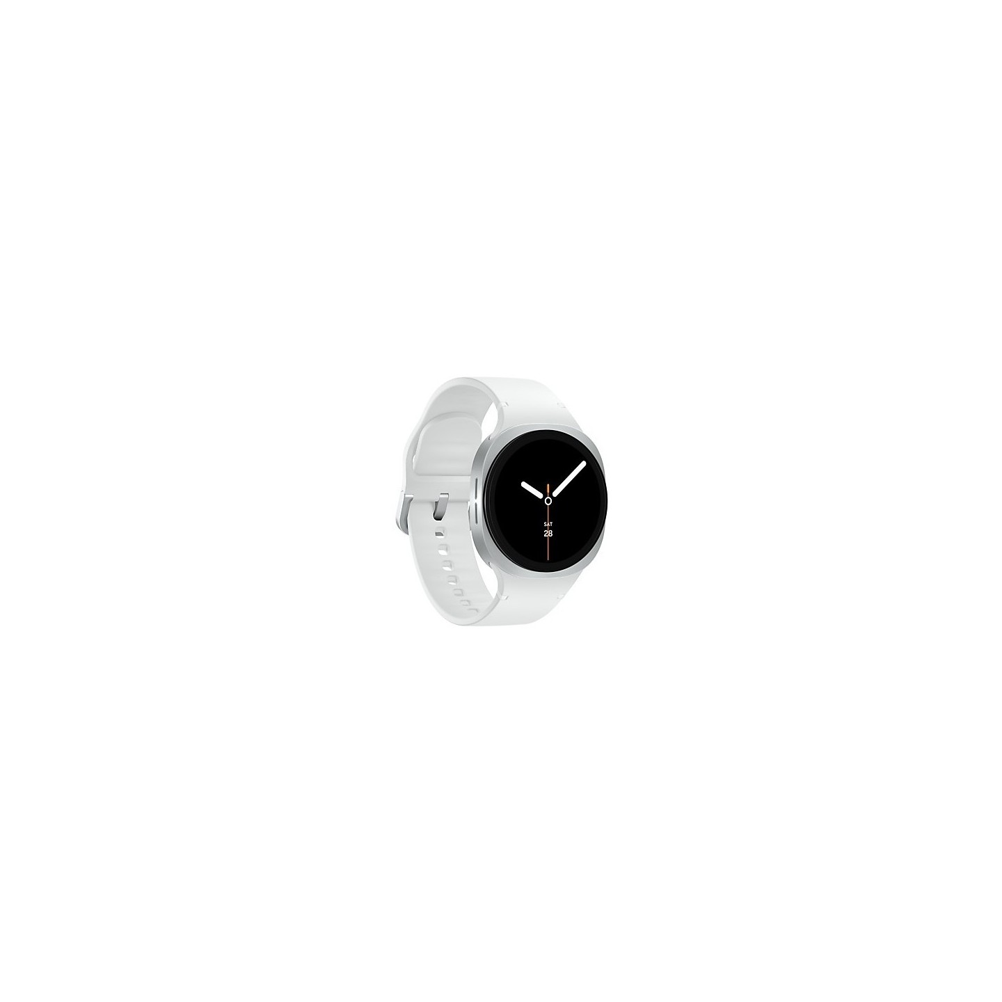Samsung Galaxy Watch8 40 mm Wi-Fi EU Silver White - (Silver White, 32 GB storage, 2 GB RAM, 1.3 inch AMOLED, Wear OS)